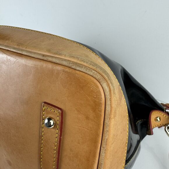 Dooney & Bourke Black and Tan Women's Bag Set - Picture 8 of 16